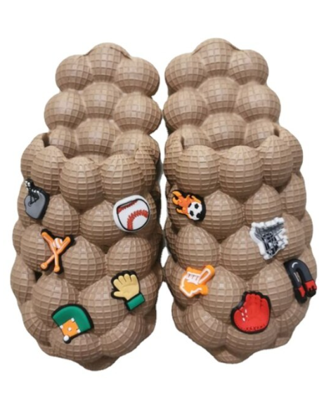 Tropical Tango Beach Bubble Slippers